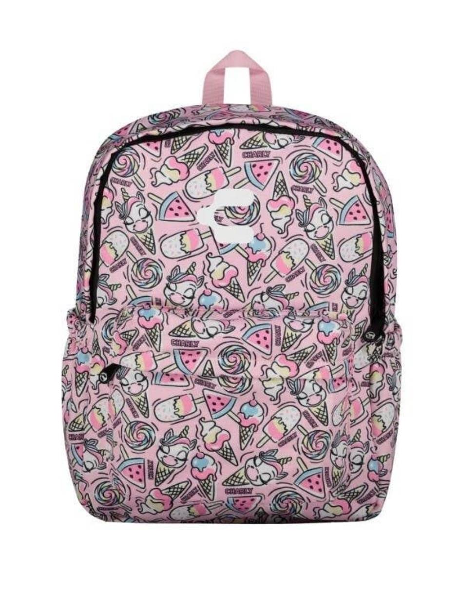 Set mochila escolar Charly para niña