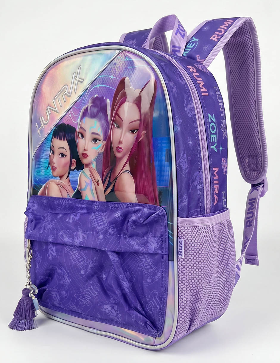 Mochila escolar netflix demon hunters para niña 2