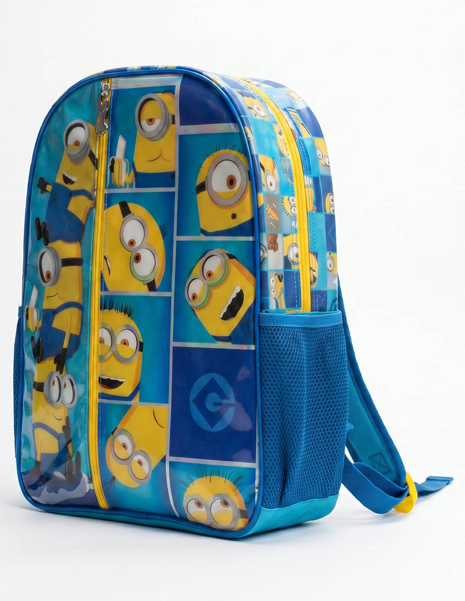 Mochila escolar Minions para niña 2