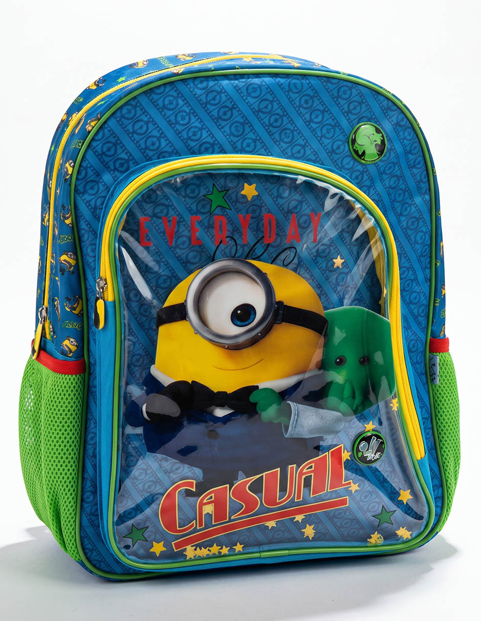 Mochila escolar Minions para niño 1