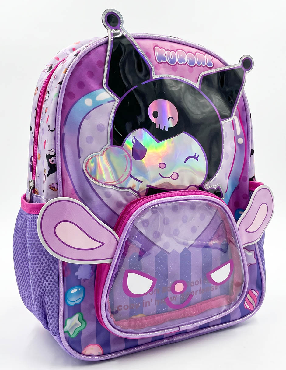 Mochila escolar Kuromi para niña 2