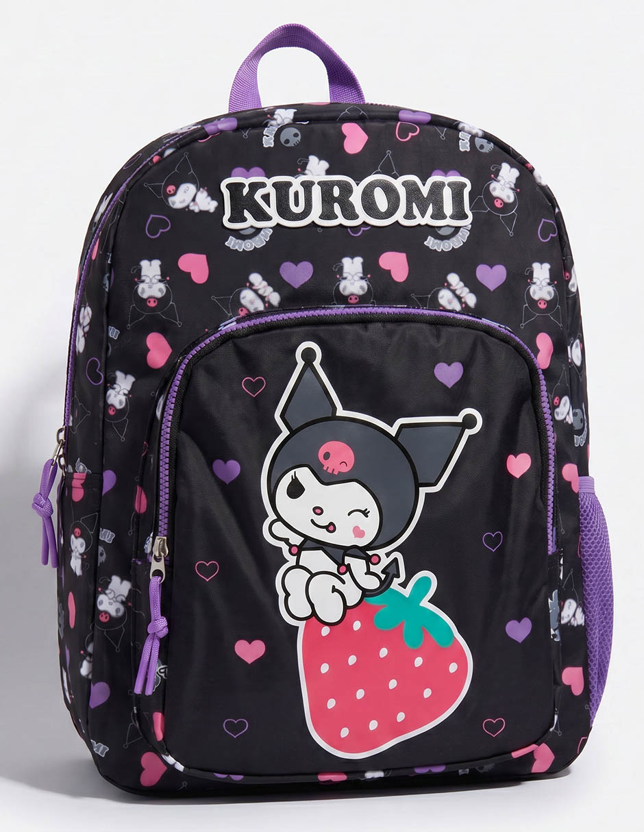 Mochila escolar Kuromi para niña 1
