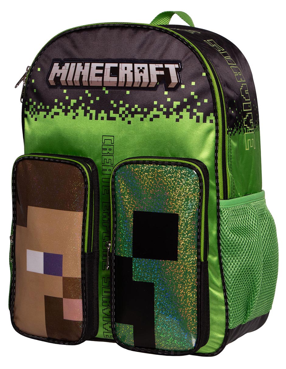 Mochila escolar Minecraft para niño 3