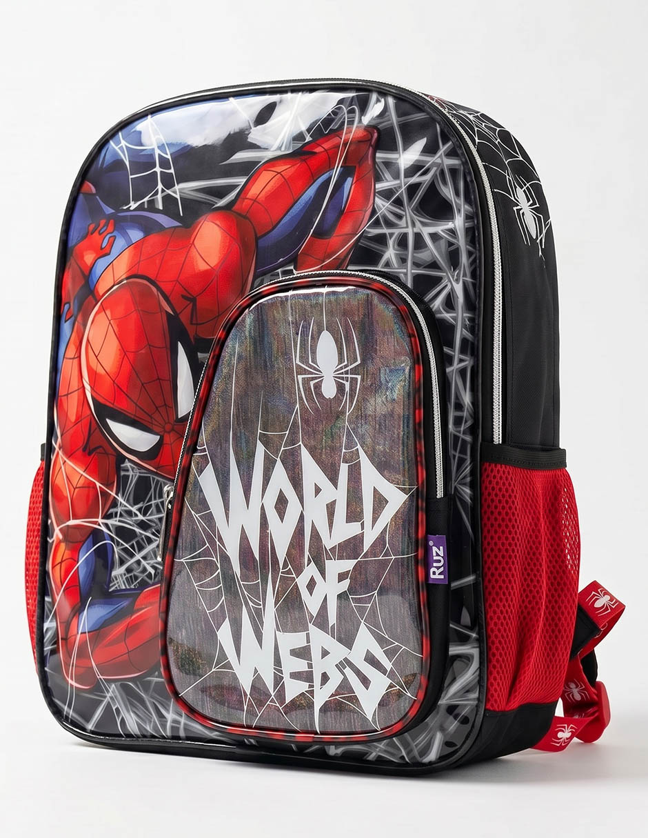 Mochila escolar Marvel Spiderman para niño 2
