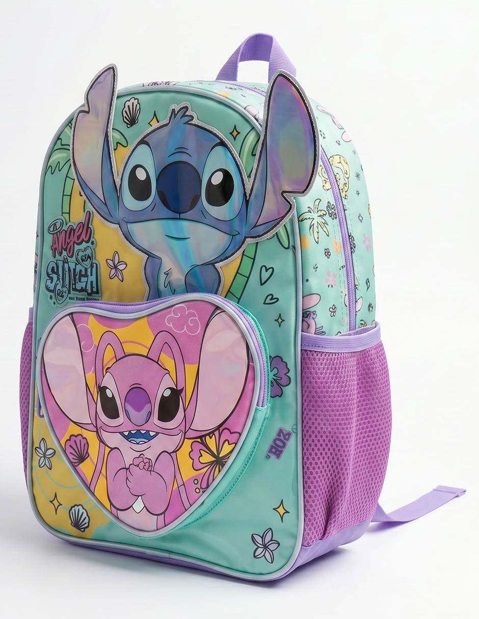 Mochila escolar Stitch para niña 2
