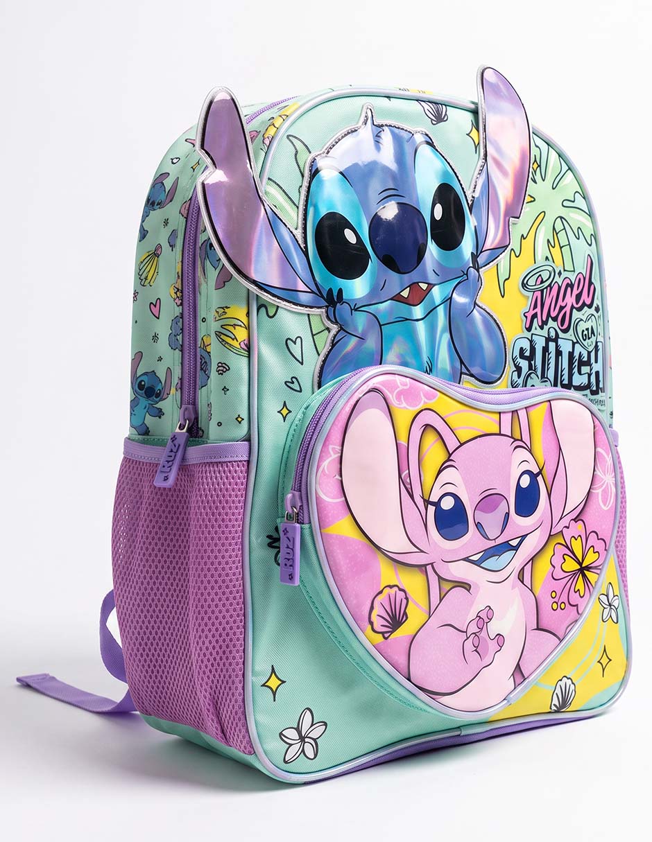 Mochila escolar Stitch para niña 1
