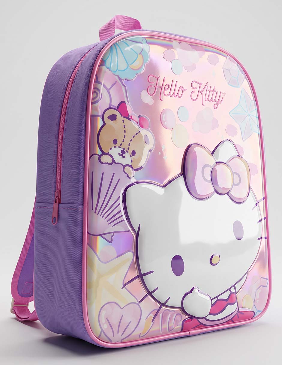Mochila escolar Hello Kitty para niña 2