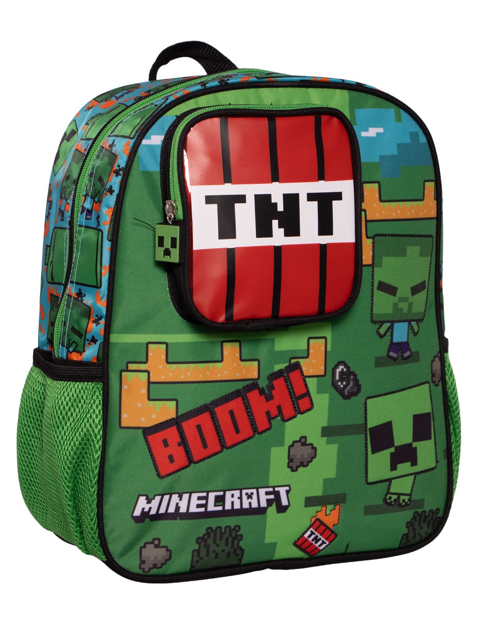 Mochila escolar Minecraft para niño 4