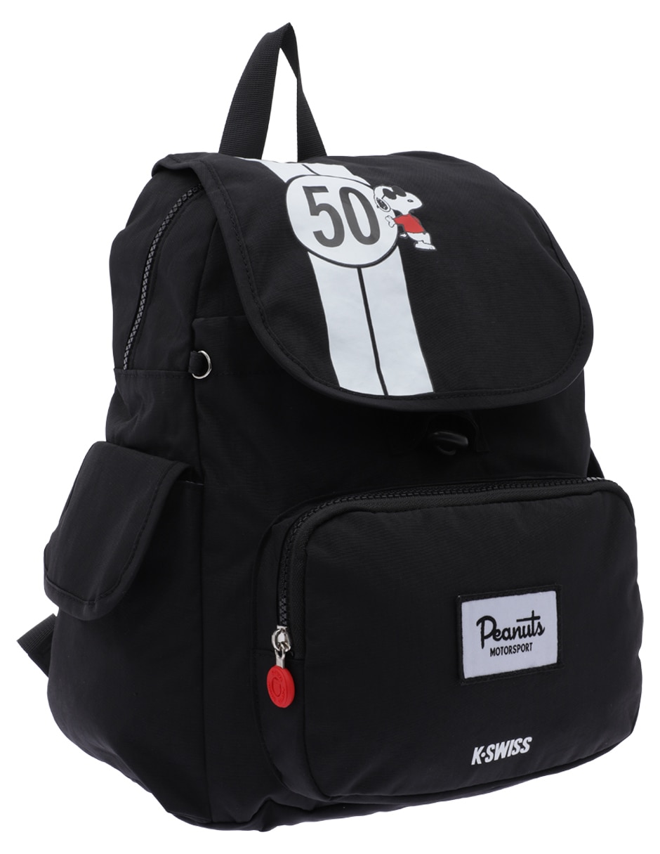 Mochila escolar K-Swiss Snoopy Peanuts Motorsport unisex