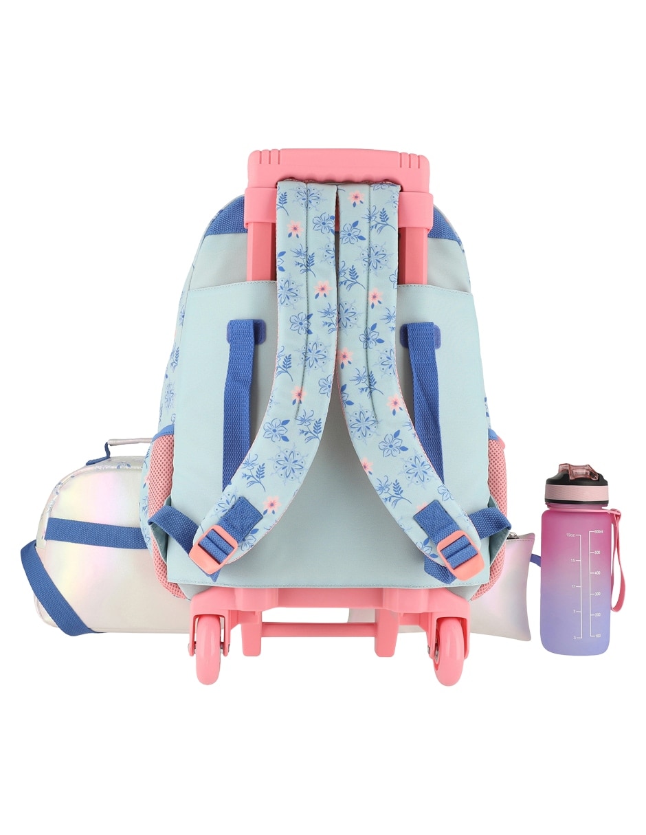 Set mochila escolar Frozen Bader para niña