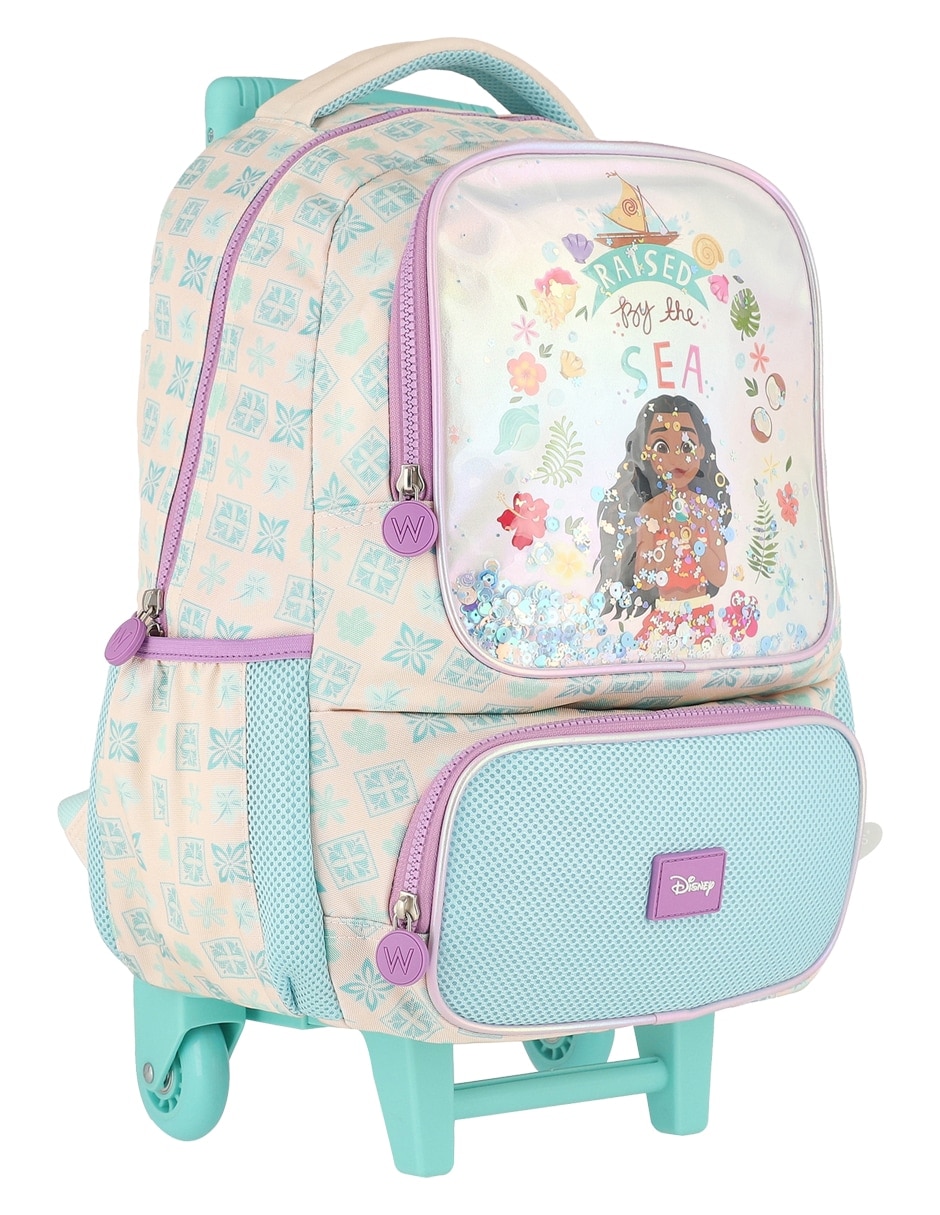 Set mochila escolar Moana Bader para niña