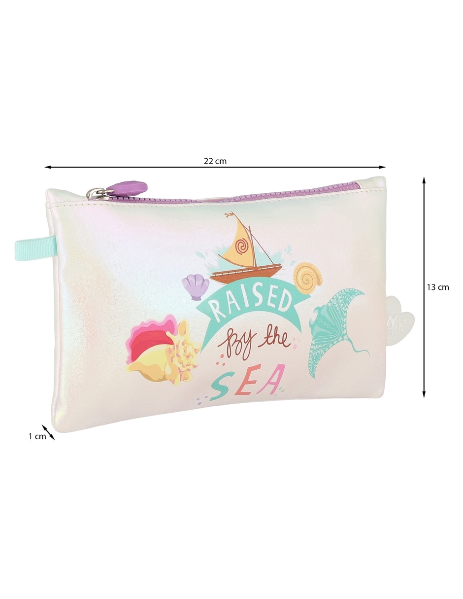 Set mochila escolar Moana Bader para niña