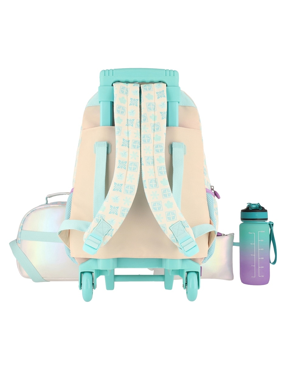 Set mochila escolar Moana Bader para niña