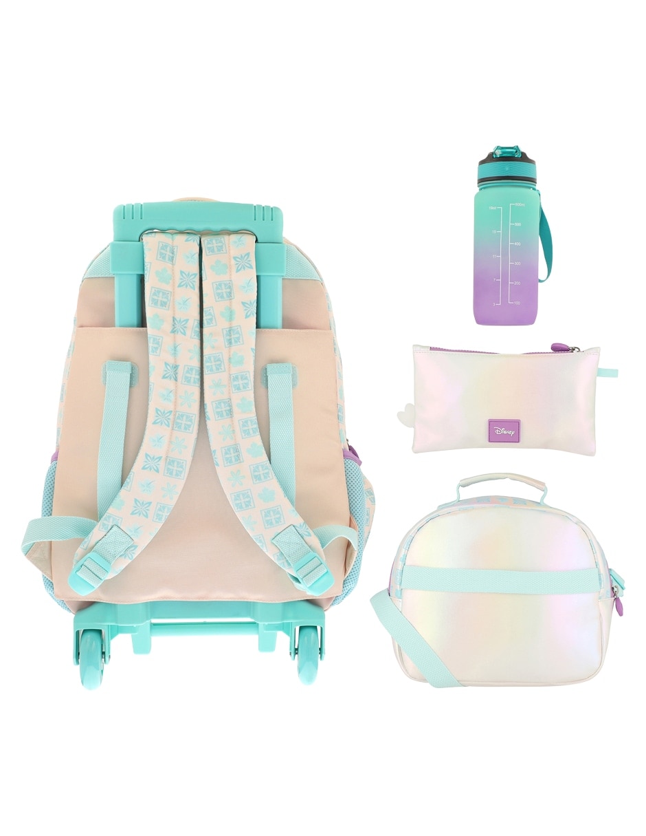 Set mochila escolar Moana Bader para niña
