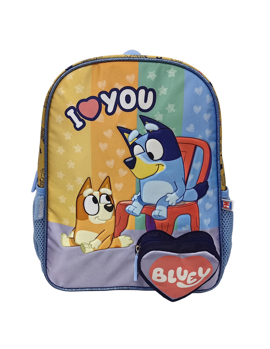 Mochila Infantil Bluey y Bingo Set Love unisex 1