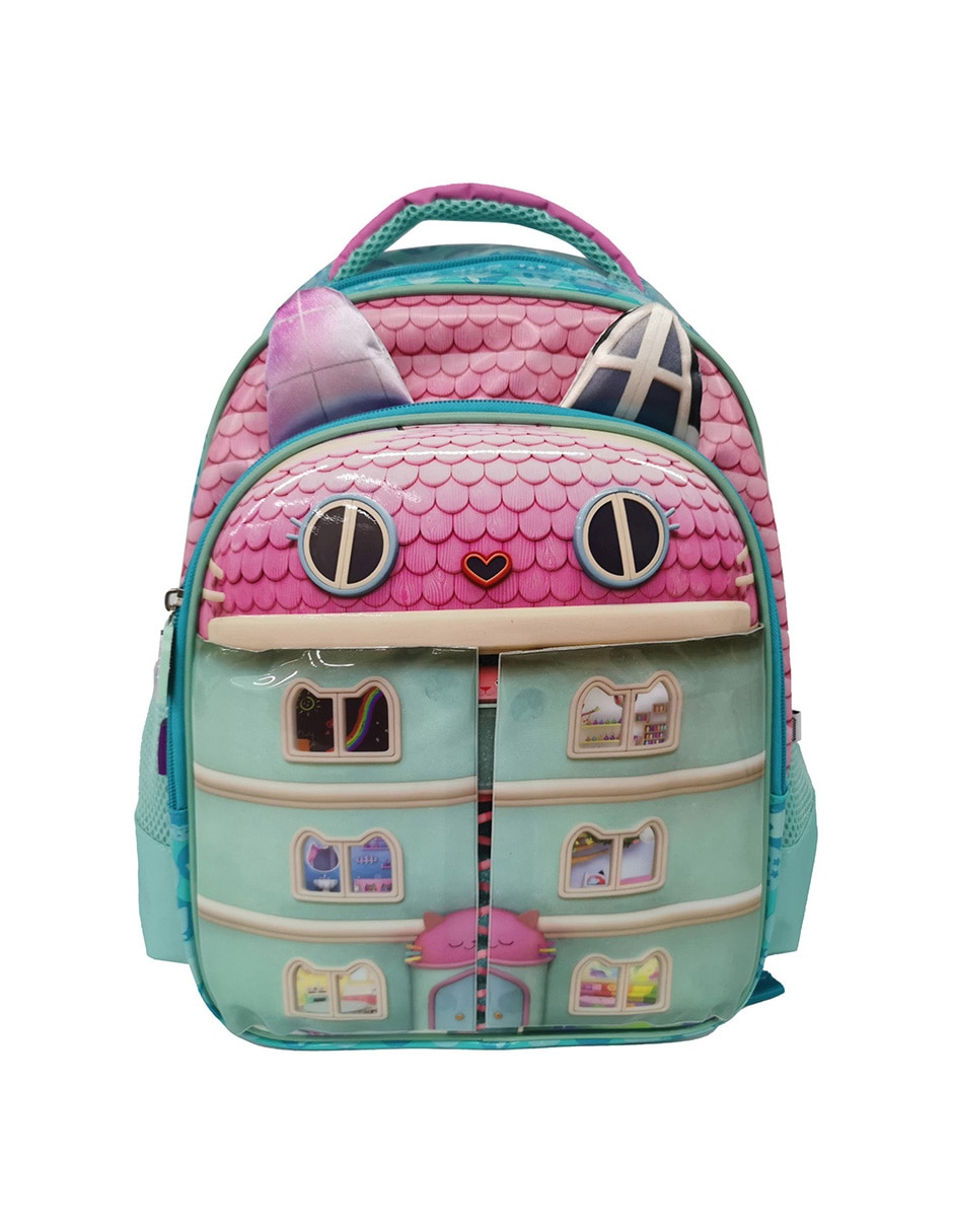Mochila Infantil Gabby's Dollhouse Set Welcome To The Doll House para niña 1