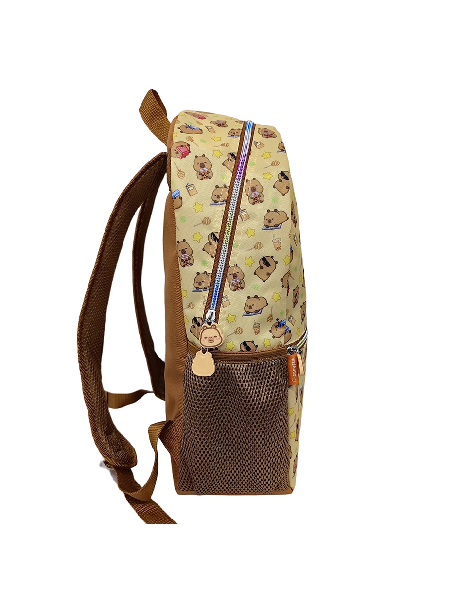 Set mochila/Mochila Infantil Capyfun (Capybara) Mochila Capybara Set Capy Notebook No para Unisex 3