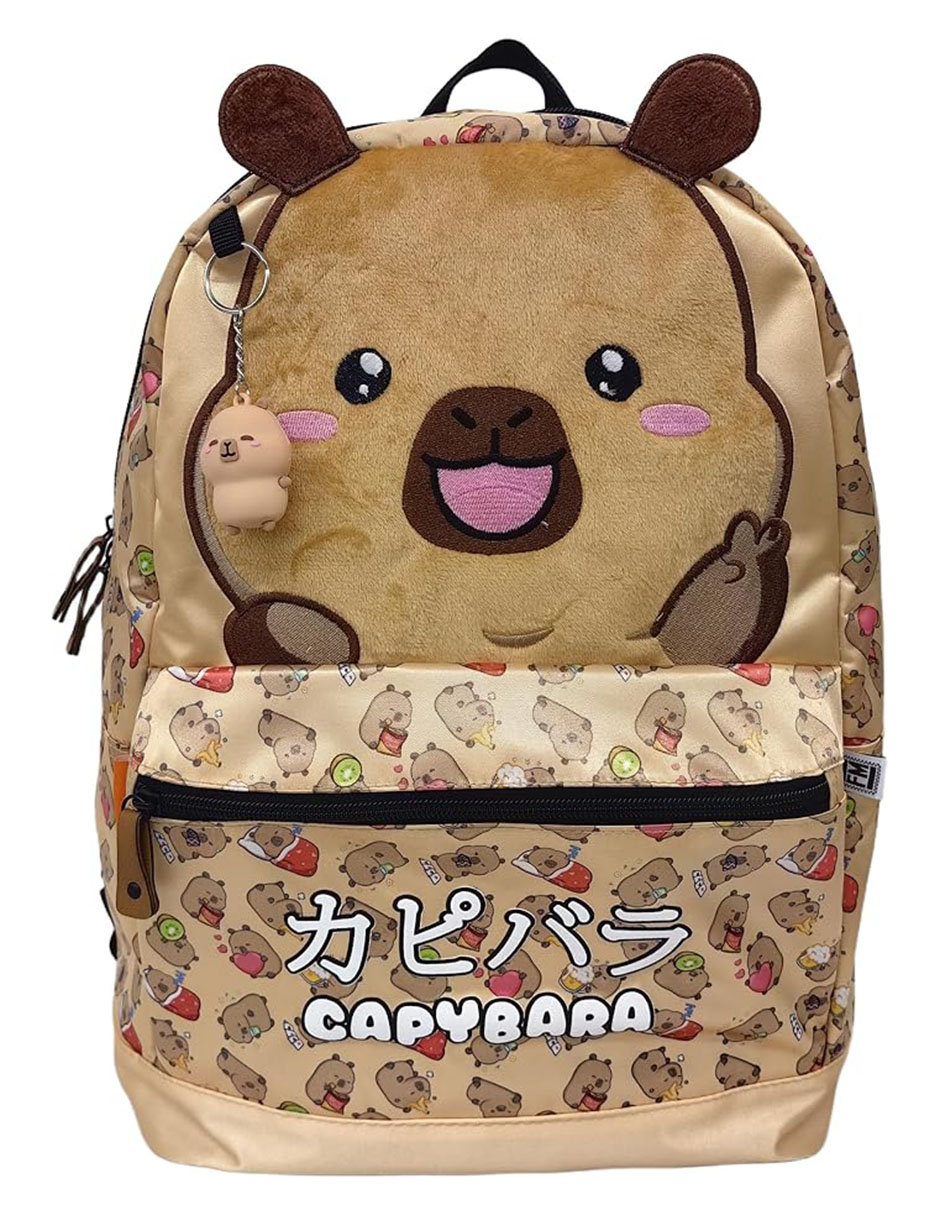 Mochila escolar Capyfun Capybara Capy Ears unisex 1