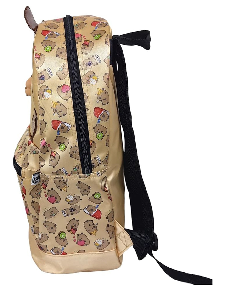 Mochila escolar Capyfun Capybara Capy Ears unisex 3