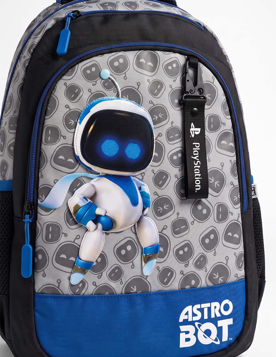Mochila gamer Astro Bot para niño