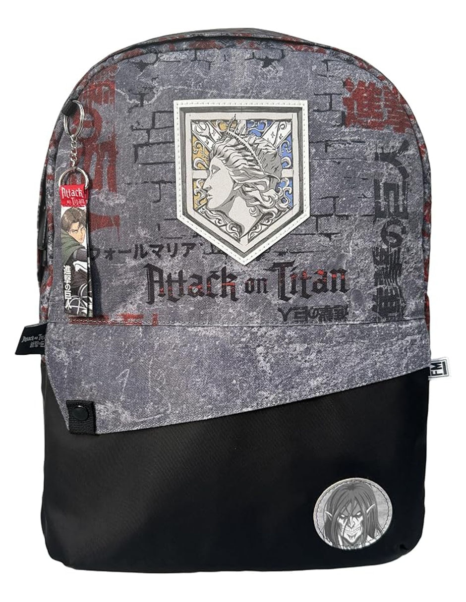 Mochila gamer attack on titan colossal titan unisex 1